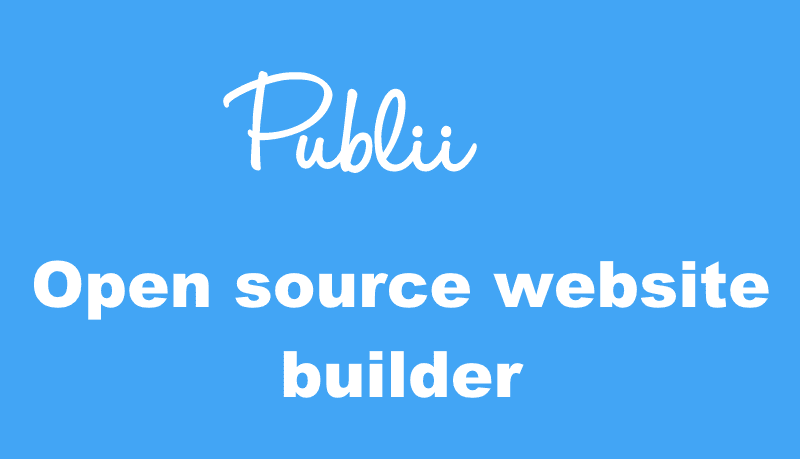 The free open source Publii app for Mac, Windows and Linux creates websites in a fly.